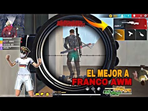 El Mejor Jugador A Franco Awm De Free Fire Llamado El Nuevo Rey De La