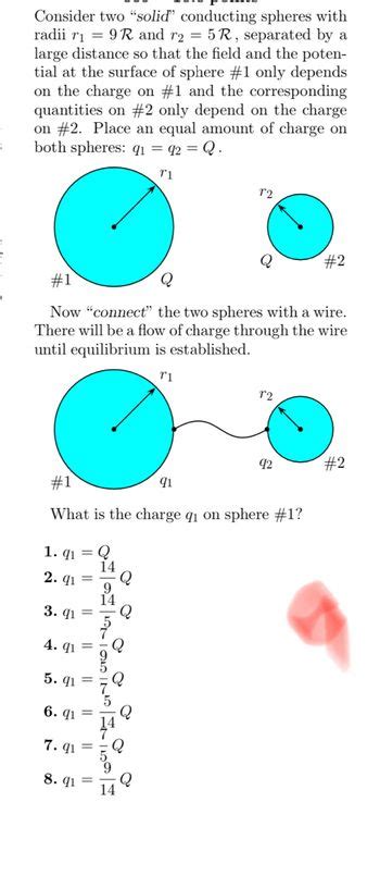 Answered Consider Two Solid Conducting Spheres… Bartleby