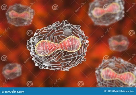 Variola virus illustration stock illustration. Illustration of disease ...