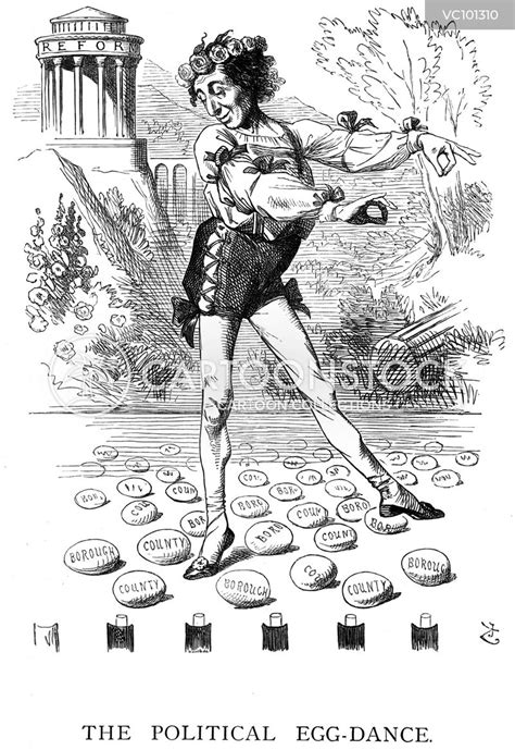 1867 Reform Act Vintage and Historic Cartoons