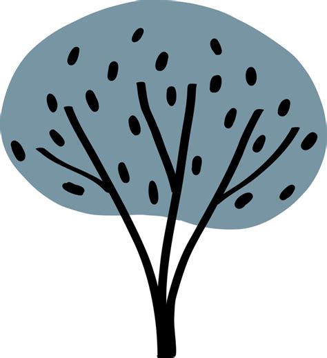 Doodle Tree Freehand Drawing 24750857 PNG