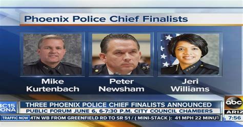 Three still running to become Phoenix PD chief