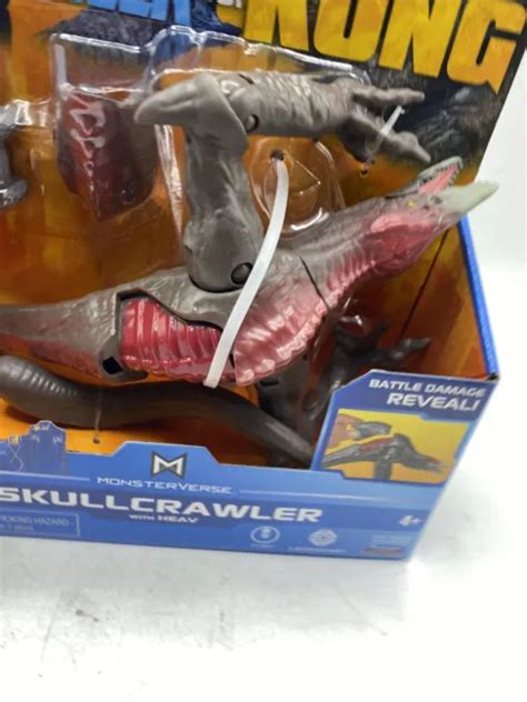 GODZILLA VS KONG Monsterverse Skullcrawler With Heav Figure New