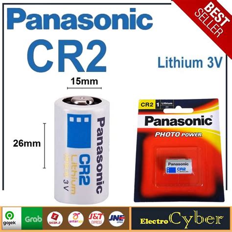 Jual Baterai Cr Panasonic V Cr H Lithium Batre Battery Cr Photo