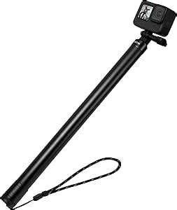 Telesin M Long Carbon Fiber Handheld Selfie Stick Extendable Pole