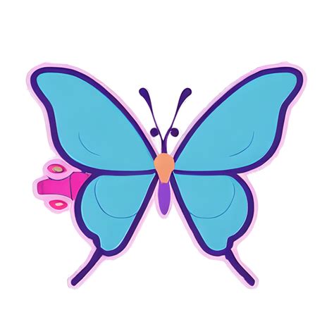 Chibi Butterfly Graphic · Creative Fabrica