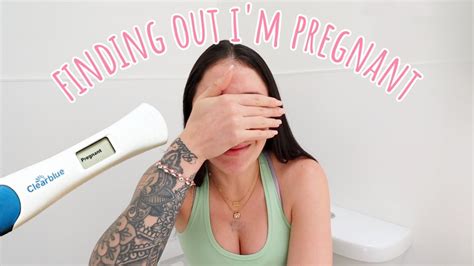 Finding Out Im Pregnant🤍 Youtube