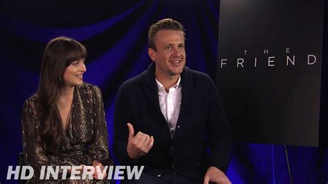 Dakota Johnson And Jason Segel Talk Our Friend Youtube