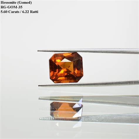 Carats Hessonite Garnet Ratti Gomed Rajendra S Gems