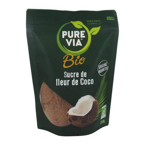 Pure Via Sucre De Fleur De Coco Bio G Docmorris France