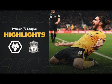 Wolves Hit Three Against Liverpool Wolves Liverpool Highlights