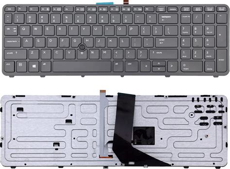 Amazon SUNMALL Replacement Keyboard Compatible With HP ZBook 15 G1