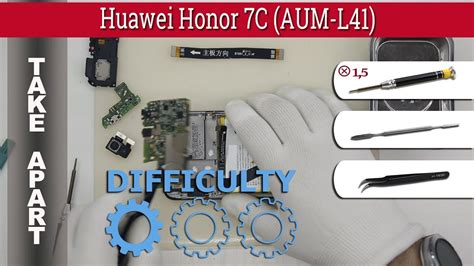 How To Disassemble Huawei Honor 7C AUM L41 Take Apart Tutorial