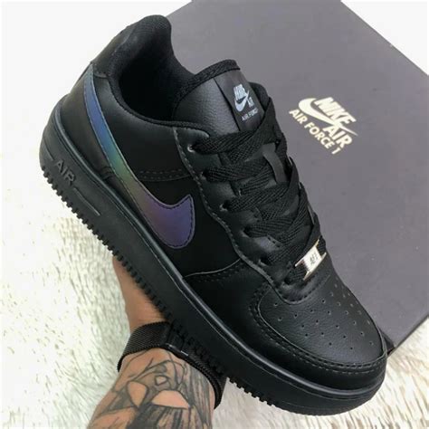 T Nis Air Force Nike Masculino E Feminino Lan Amento Air Force Preto