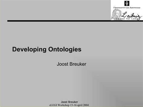 Lri Owl And Ontologies 04 04 Ppt