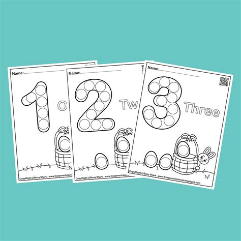 123 Coloring Pages