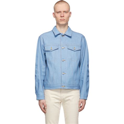 Naked And Famous Denim Blue Selvedge Denim Summer Sky Jacket Naked And