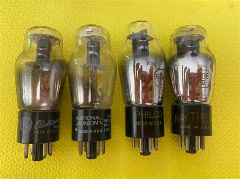 Us Made G Cgg Vacuum Tubes Valves Nos Nib Lot Of Four Etsy