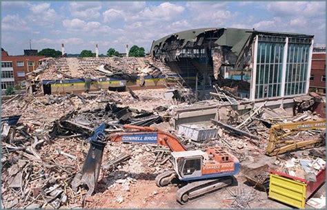 Demolition Of St Margarets Baths In Leicester