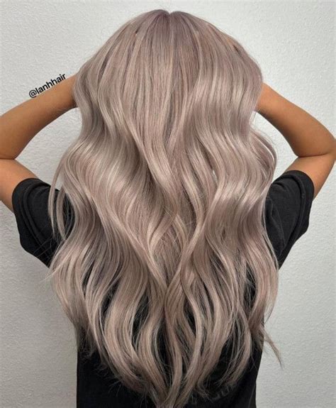 Milk Tea Hair Colour Ideas Styles Light Ash Milk Tea Capelli