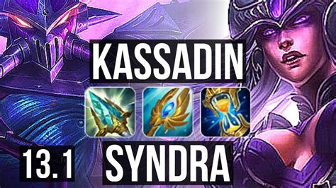 Kassadin Vs Syndra Mid M Mastery Games Legendary