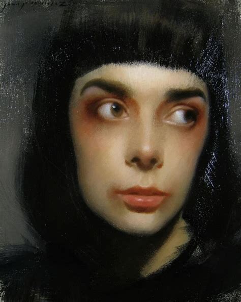 V By Juan Jr Ramirez 10 X 8 Oil On Panel Avratrax This Painting Was