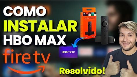 Como INSTALAR HBO MAX no FIRE TV STICK ÚNICO que funciona em 2024