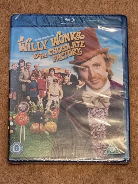 Willy Wonka And The Chocolate Factory Blu Ray 1971 Brand New And Sealed