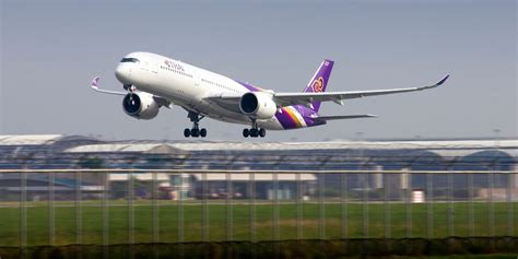 First Of Two Latest Airbus A350s Delivered To Thai Airways Fly Marshall