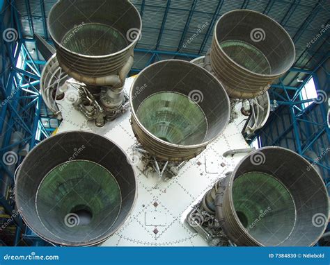 Space Rocket Boosters Thrusters Stock Photo Image 7384830