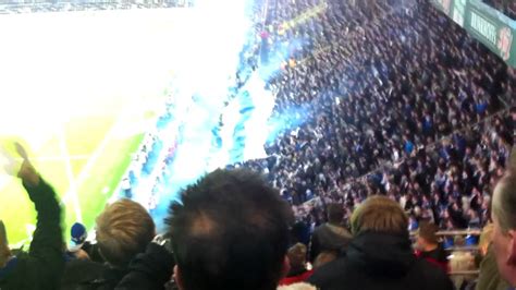 Dortmund Vs Schalke Derby G Steblock Pyro Youtube