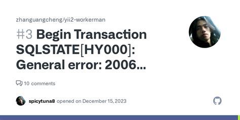 Begin Transaction SQLSTATE HY000 General Error 2006 MySQL Server Has