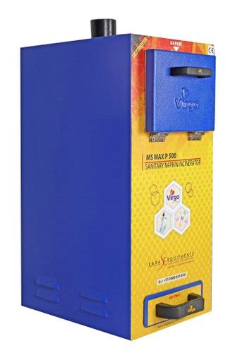 Electrical Ash Hygienic Sanitary Napkin Incinerator Msmaxp