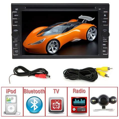 Buy Double 2 DIN In Dash Stereo Car Radio CD DVD MP3 Player Bluetooth