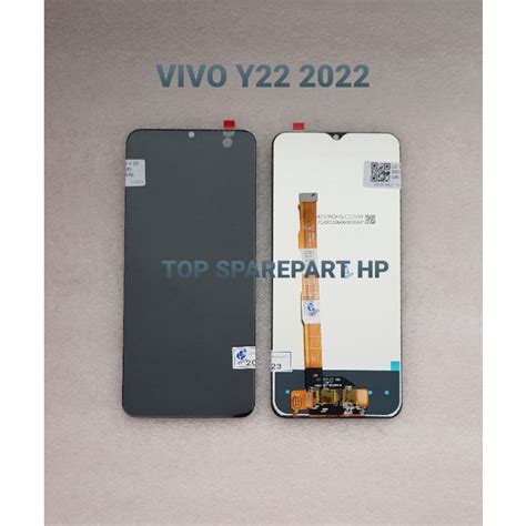 Jual LCD VIVO Y22 2022 FULLSET TOUCHSCREEN ORIGINAL Shopee Indonesia