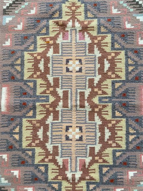 Lillian Joe Burntwater Navajo Weaving 22 X 29 The Gordon Collection