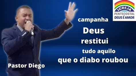 Campanha Deus Restitui Tudo Aquilo Que O Diabo Roubou Belo Horizonte M