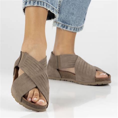 Leather Sandals Yokono Villa Nobuck Tabaco Brown Filippo Pl