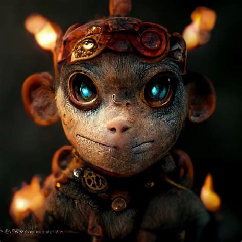 Hyper Realistic Hyper Detailed Cg Render Of Chimchar Midjourney