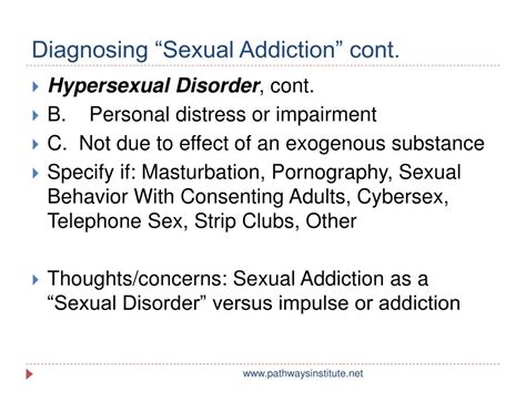 PPT Sex Addiction Sex Offending A Growing And Dangerous Relationship PowerPoint