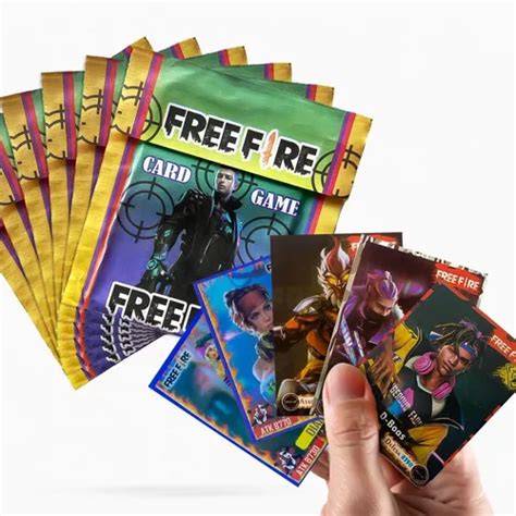 Kit Cartinha Free Fire Cards Pacotinhos Parcelamento Sem Juros