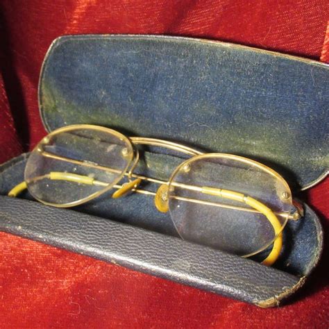 Antique Eyeglasses Etsy