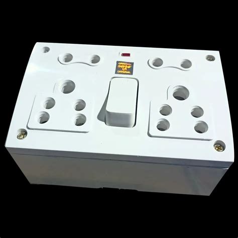 5a White Modular Switch Socket Combination Polycarbonate At ₹ 45 In New Delhi