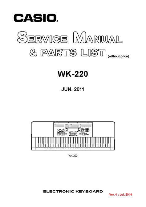 Casio Electronic Keyboard WK 1500 User Guide 42 OFF