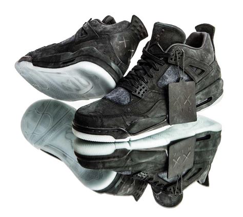 KAWS Air Jordan 4 Black 930155-001 Release Date | SneakerFiles