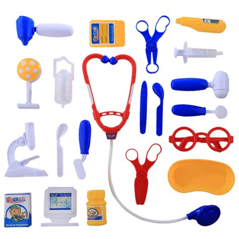 21 Pcs/set Doctor Kit Medical Equiment Tools for Children Playing-in ...