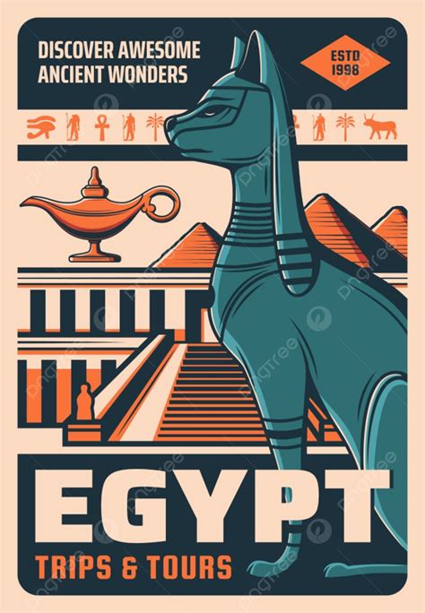 Egypt Travel And Landmarks Poster Template Download On Pngtree