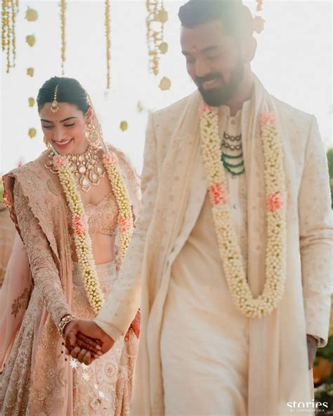 All The Photos From Athiya Shetty And Kl Rahuls Beautiful Intimate