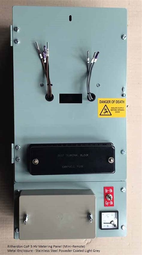 Cop5 High Voltage Remote Metering Panel Ritherdon
