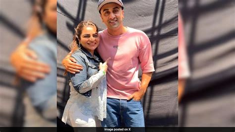 Viral: Ranbir Kapoor Wears T-Shirt With Daughter Raha's Name Written Over It